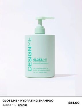 X2 GLOSS.ME Hydrating Shampoo & Conditioner - Mint Green